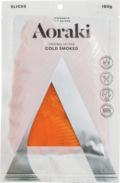 Cold Smoked Salmon Slices 180g